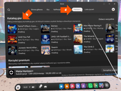 Meta Quest 3 wynajem Kraków