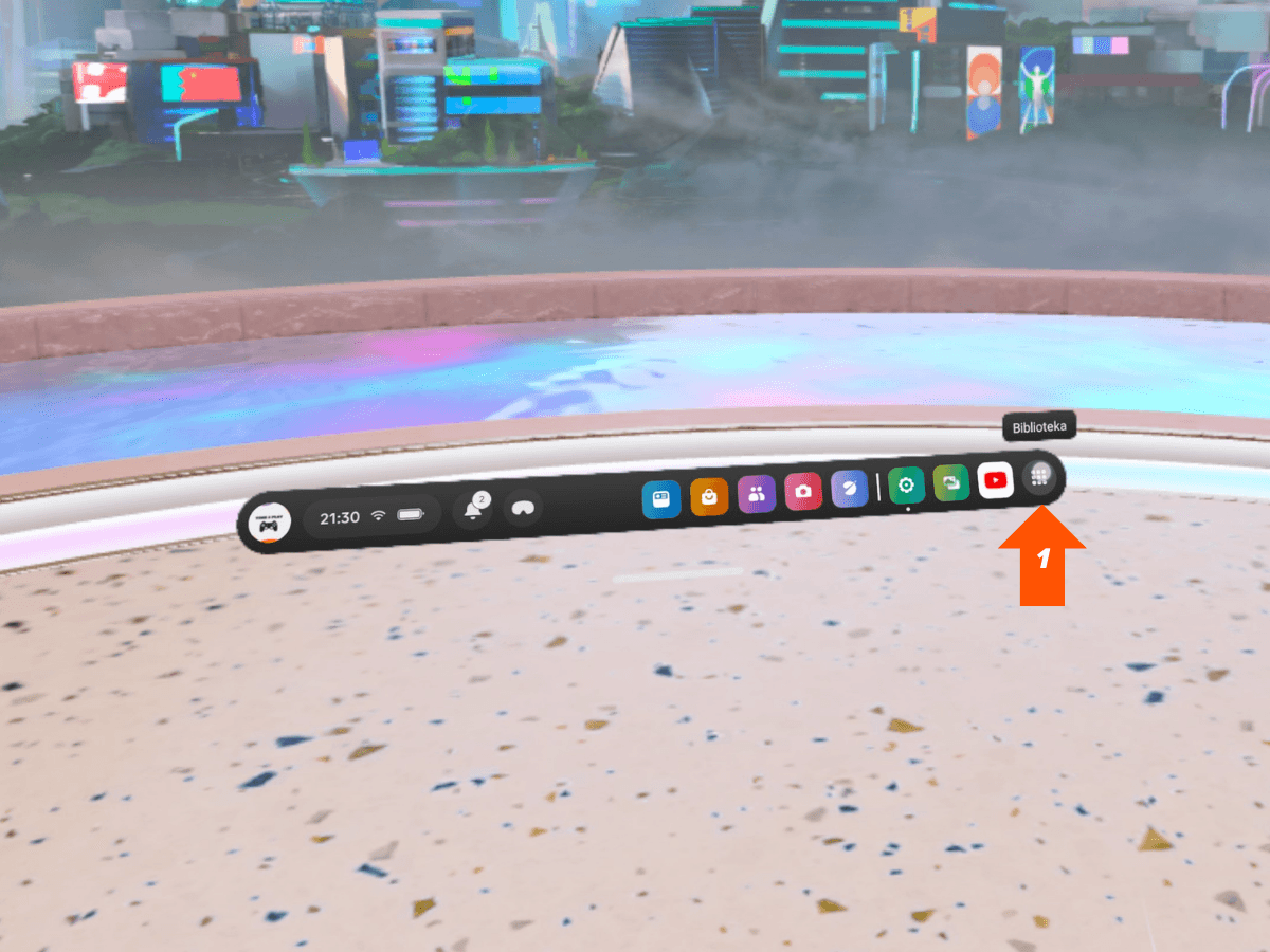 VR_Biblioteka_1 Wynajem gogle VR Kraków