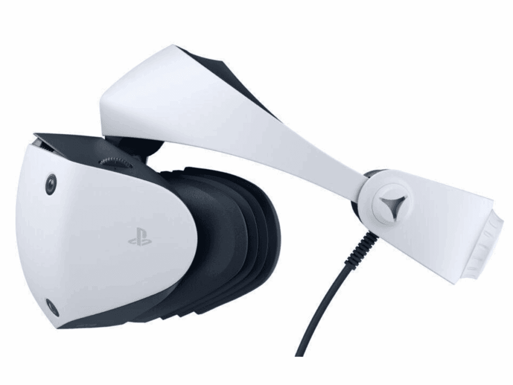 VR2_2 Zbliżenie na soczewki gogli PlayStation VR2